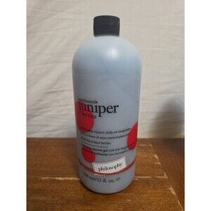 Philosophy -Enchanted Juniper Berries Hydrating Shower Gel 32 fl oz New